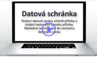 Robot umí obsluhovat datovou schránku