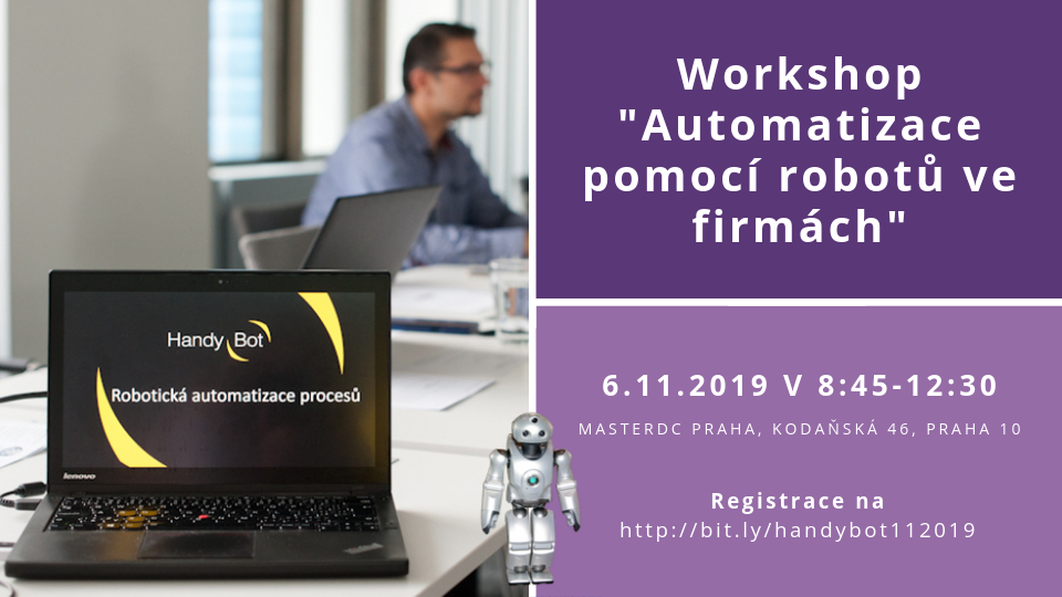 Podzimní workshop o automatizaci procesů 6.11.2019
